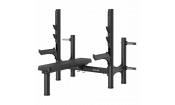 Олимпийская горизонтальная скамья для жима (со страховочными опорами) Smith RE6004 Олимпийская горизонтальная скамья для жима (со страховочными опорами) Smith RE6004